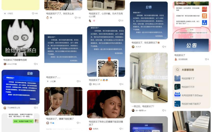 一个 “盗版电视” APP 没了，网友们悲痛欲绝 配图01